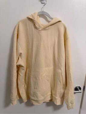 Lululemon Men’s Steady State Butter Cream Lightweight Pullover Hoodie